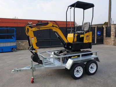 JPC TRAILER Trailer With Excavator
