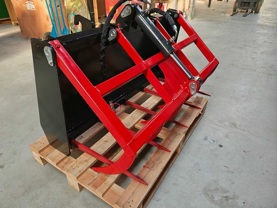 2026 - Grab/manure fork for mini shovel (euro connections)