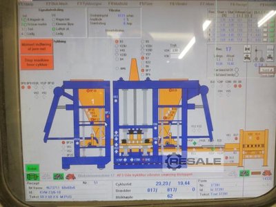 Complete block-making machines KVM 105x125
