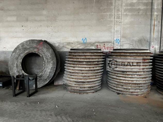 Equipment for concrete stones OMAG  Plant for large-diameter pipes