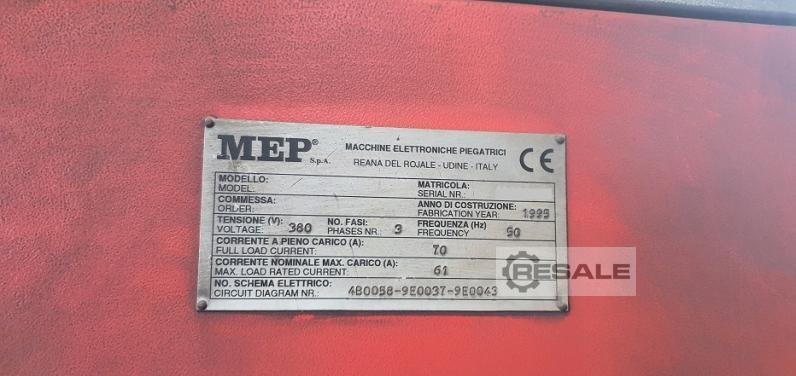 Structural steel bending machines MEP Multimatic SA8