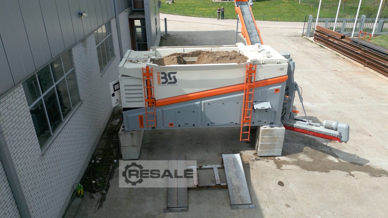 Concrete machines for mixing IBS G60 - Mobile Machine