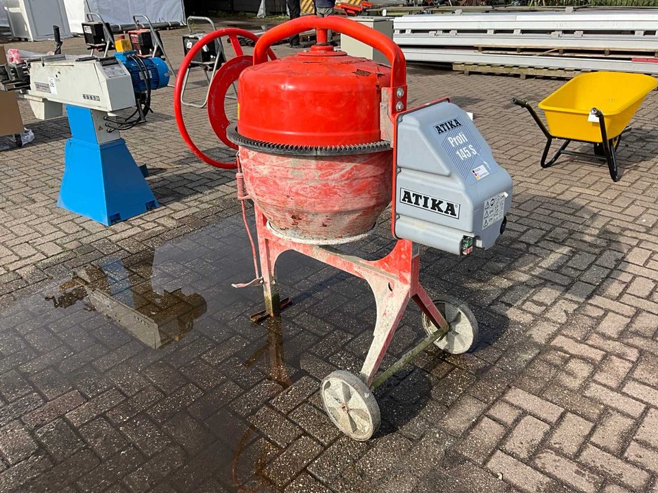 2015 Atika Profi 145S Concrete Mixer