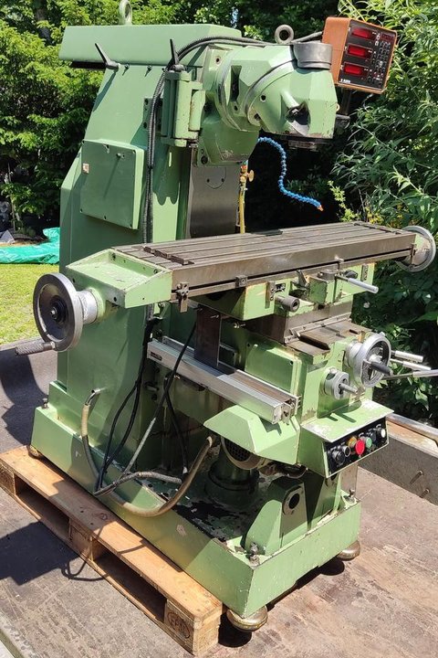 Werkzeug- Universalfräsmaschine SK40 Wagner Iberimex CME FU1S