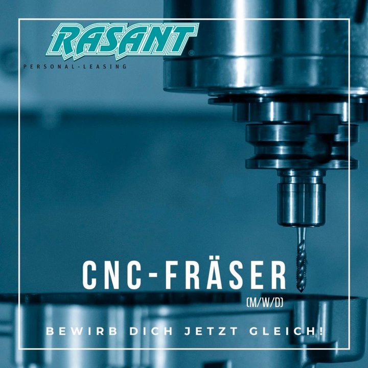*OL* CNC-Fräser (m/w/d) - Dein JOB in Wiefelstede
