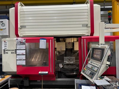 5 Achsen Bearbeitungszentrum Hedelius RS 805 Standby Magazin