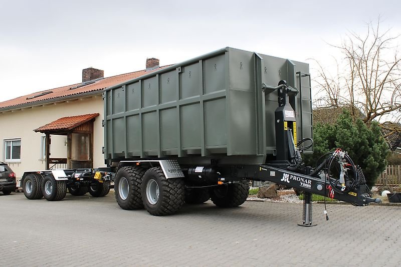 Pronar T 285 Hakenlift-Anhänger 16,4 To Nutzlast Boogie-Fahrwerk