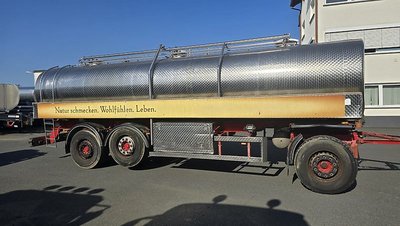 Edelstahltankanhänger - 20.000 Liter - ISOLIERT(Nr. 6399)