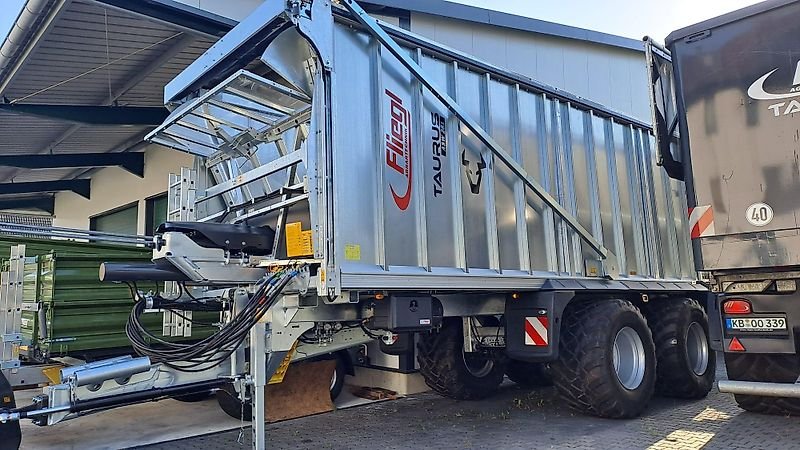 Fliegl ASW 281 Taurus Fox Tandem Abschiebewagen 24to. – Neumaschine