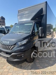Transporter mit Koffer IVECO Daily 70C18 Hi-Matic Koffer+LBW gebraucht