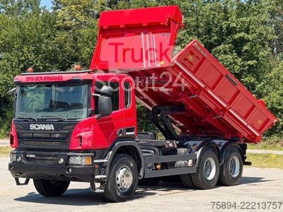 Kipper LKW SCANIA P 360 Kipper 5,20m + BORDMATIC * 6x4 * TOP! gebraucht