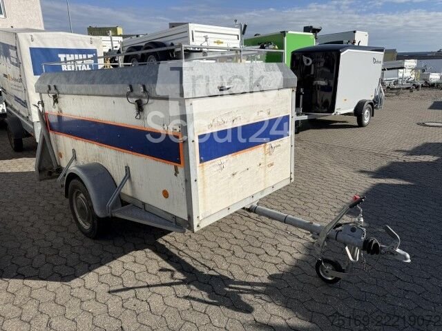 PKW-Anhänger Barthau Tieflader mit Deckel 0,8 to., 250 x 125 x 105 cm gebraucht