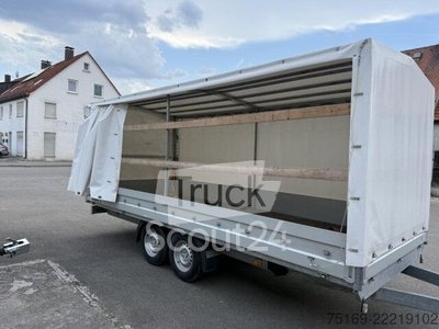 PKW-Anhänger Stedele Hochlader Alu THA 535, 3,5 to. 5100 x 2000 x 300 mm gebraucht