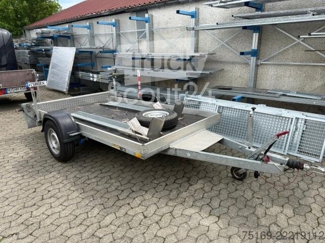 Motorradanhänger Stedele Tieflader KFT 1200, 1,3 to. 2850 x 1580 x 100 mm gebraucht