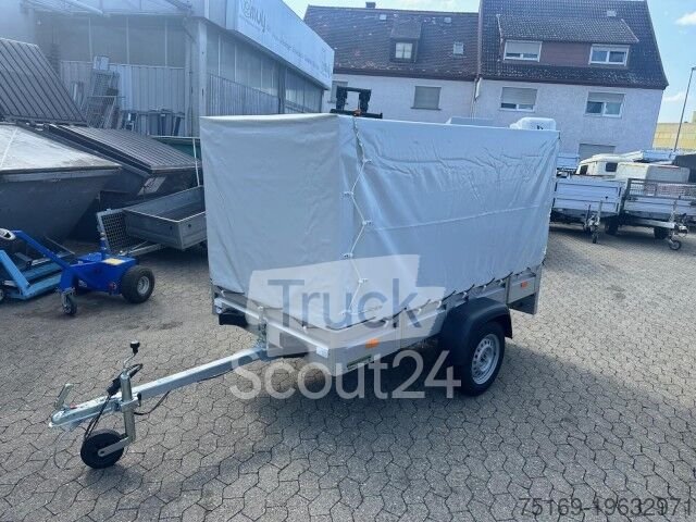 PKW-Anhänger  Faltos Pureline, Hochplane 750 kg, 2420 x 1240 x 300 mm neu