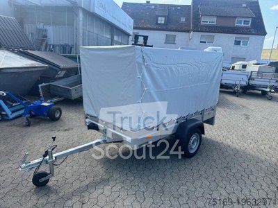 PKW-Anhänger  Faltos Pureline, Hochplane 750 kg, 2420 x 1240 x 300 mm neu