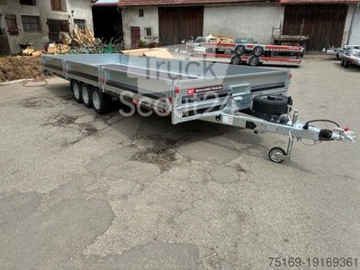 PKW-Anhänger Brian James Cargo Connect Universalanhänger 476-6024-35-3-12, 6000 x 2430 x 300 mm, 3,5 to., 12 Zoll neu