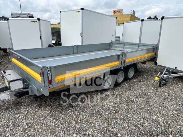 Kippanhänger Brian James Cargo Tipper Heckkipper 3-achs, 526-4020-35-3-12, 4000 x 2000 x 300 mm, 3,5 to. neu