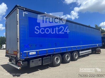 Auflieger mit Pritsche & Plane Schmitz Cargobull Semitrailer Curtainsider Standard gebraucht