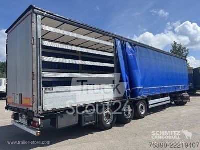 Auflieger mit Pritsche & Plane Schmitz Cargobull Semitrailer Curtainsider Standard gebraucht
