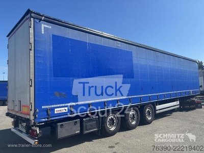 Auflieger mit Pritsche & Plane Schmitz Cargobull Semitrailer Curtainsider Standard gebraucht