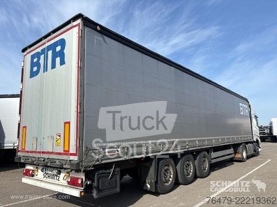 Auflieger mit Pritsche & Plane Schmitz Cargobull Curtainsider Standard gebraucht
