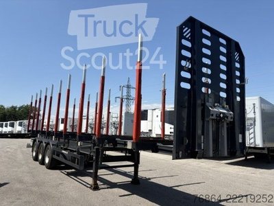 Holztransport Auflieger SCHWARZMüLLER HOLZAUFLIEGER Y-SERIE,  10 RUNGENPAARE, BPW-ACHSEN, LIFTACHSE gebraucht
