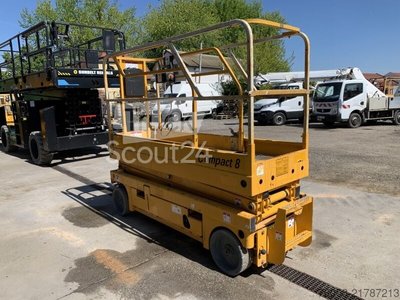 Scherenarbeitsbühne Haulotte Compact 8 - 8m, electric gebraucht