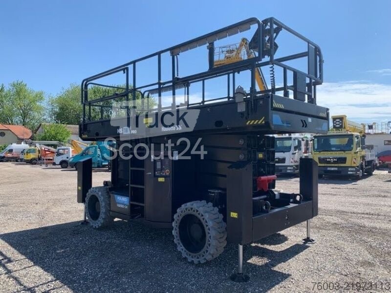 Scherenarbeitsbühne Haulotte HS18E PRO - 4x4 - 18m, electric gebraucht