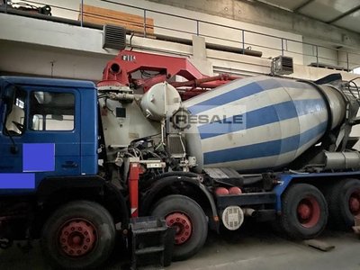 Truck-mounted concrete pumps PUTZMEISTER PUMI