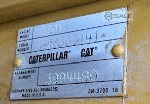 Diesel engines CATERPILLAR 3516C-HD