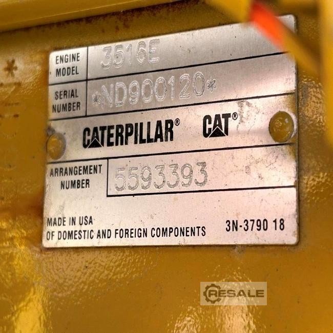 Diesel engines CATERPILLAR 3516E