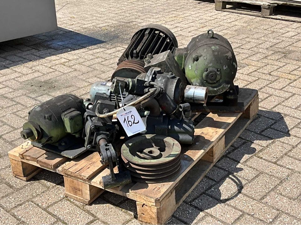 Various electric motors and parts