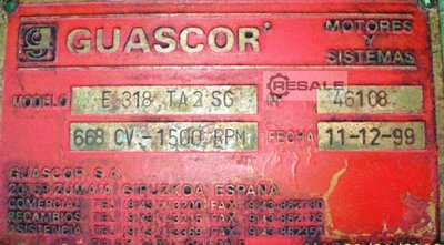 Engines GUASCOR E318TA350