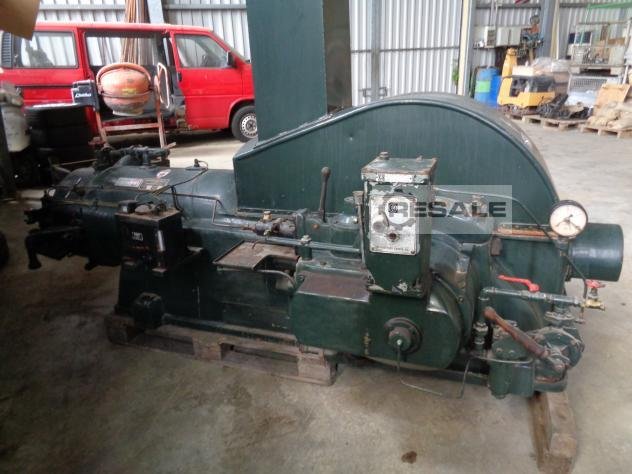 Heavy oil engine HERFORD 1 cylinder, lying ,DNS