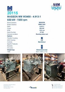 Engines MASSON MWM 3450