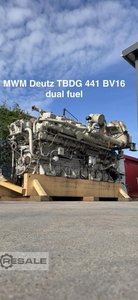 Gas engines MWM DEUTZ TBDG 441 BV16