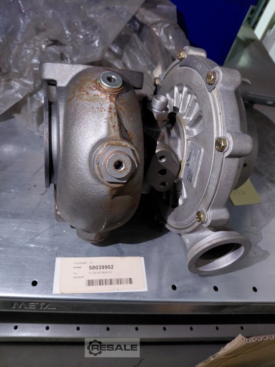 Gas engines M.A.N. Turbolader  B + E.