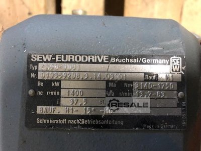 Gear motors SEW EURODRIVE DFV 160 M-4