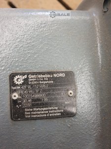 Three-phase synchronous motors NORD DRIVESYSTEM SK 112m/8bre40wutfz