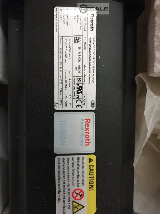 Three-phase synchronous motors REXROTH 3 phase