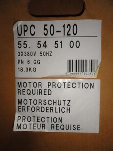 Heating PumpsUmwaelz Pumps TOP-WILO GRUNDFOS UPC 50-120