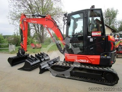 Kubota KX 060-5 - 5,6 Ton.- Powertilt + hydraul. Schnellw