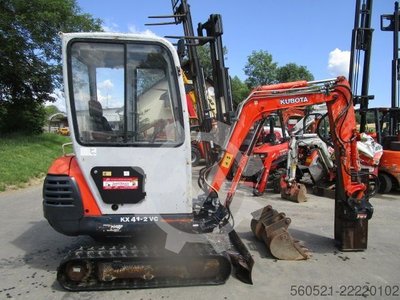 Kubota KX41-2VC (1,8 Ton.) mit POWERTILT + Schnellwechsle