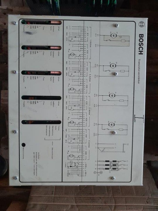 Control Systems For Machine Tools BOSCH / DECKEL Transistorverstaerker DIALOG 4