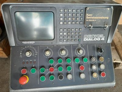 Control Systems For Machine Tools DECKEL Dialog 4