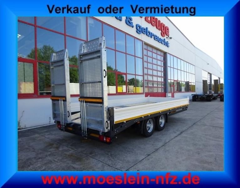 Möslein TTT 11-6,2 BR Weiß Tandemtieflader mit breiten Ra