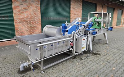 Whirlfix VLO208, Sprudelwasser-Waschmaschine für Feldsalat, Babysalat und Ähnliches