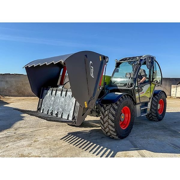 Fliegl Siloschneidgabel 1850 mm / Füllvolumen 1,6 m³ / Euronormaufnahme