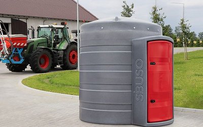 SIBUSO NVC 5000L Dieseltankstelle Dieselanlage Hofanlage